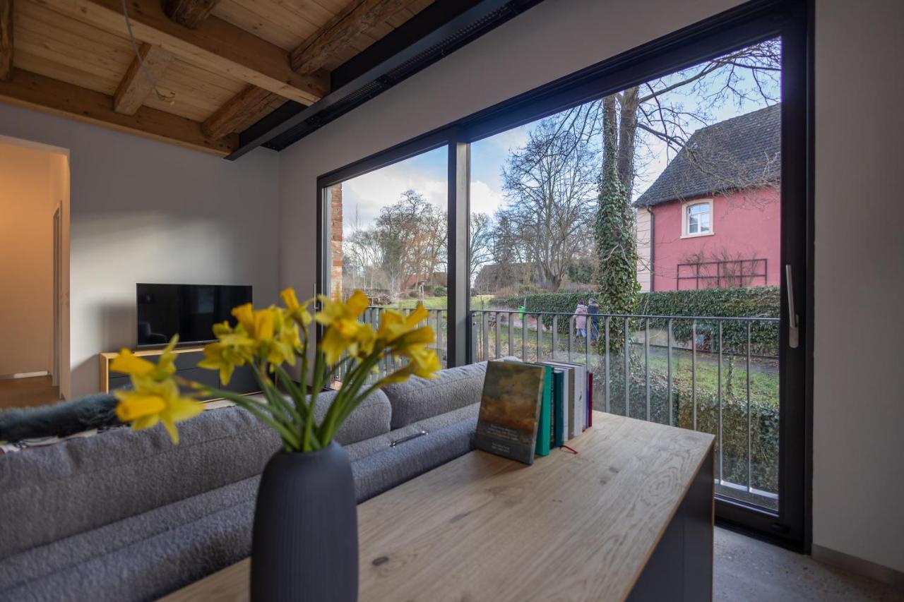 Modernes Ferien- Und Messezimmer In Idyllischer Lage Nordstemmen Luaran gambar